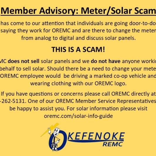 Meter/Solar Scam