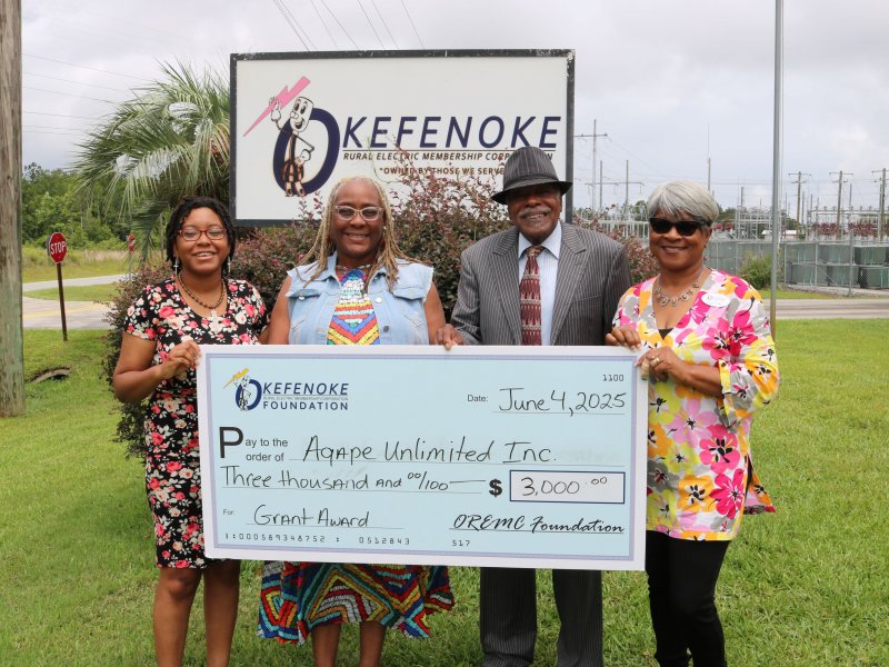 OREMC Foundation Announces 2nd Quarter Grant Awards - News - Okefenoke REMC