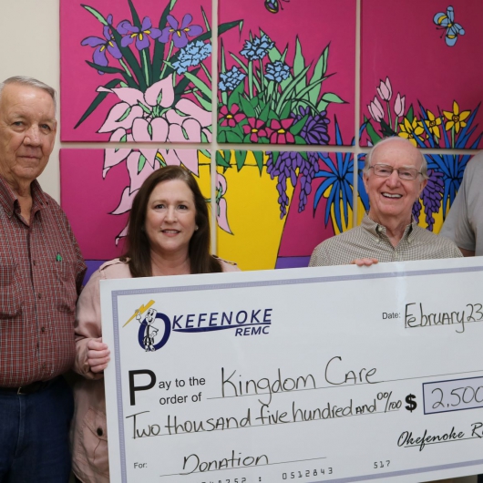 OREMC Kingdom Care Donation Helps Expand Access to Healthcare